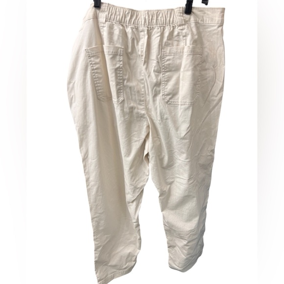 NWT Old Navy High-Rise OG Chino Pants XL Tall White Cotton Blend Casual Trousers - Picture 6 of 8